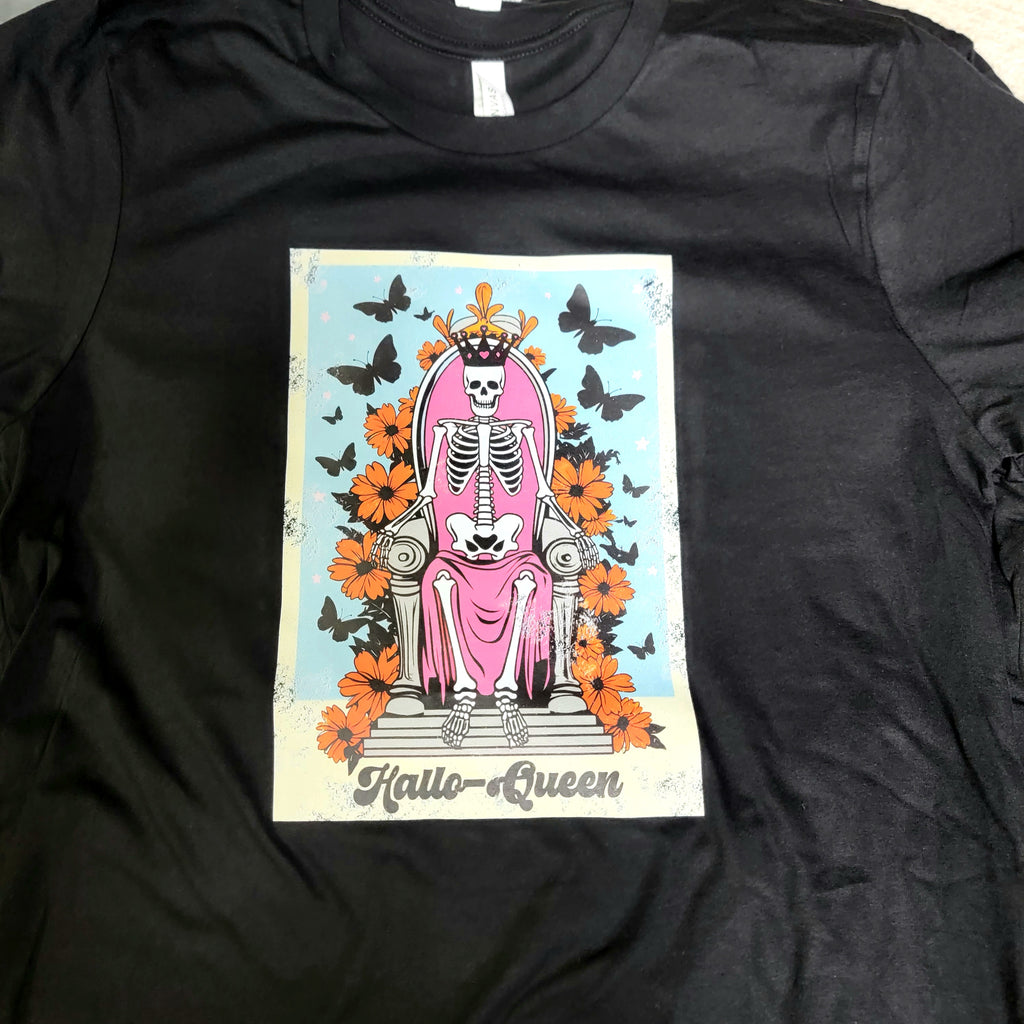 Hallo-Queen tee