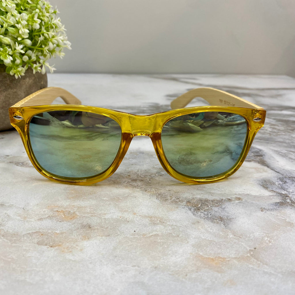 Sunglasses - Style A - Yellow Aqua