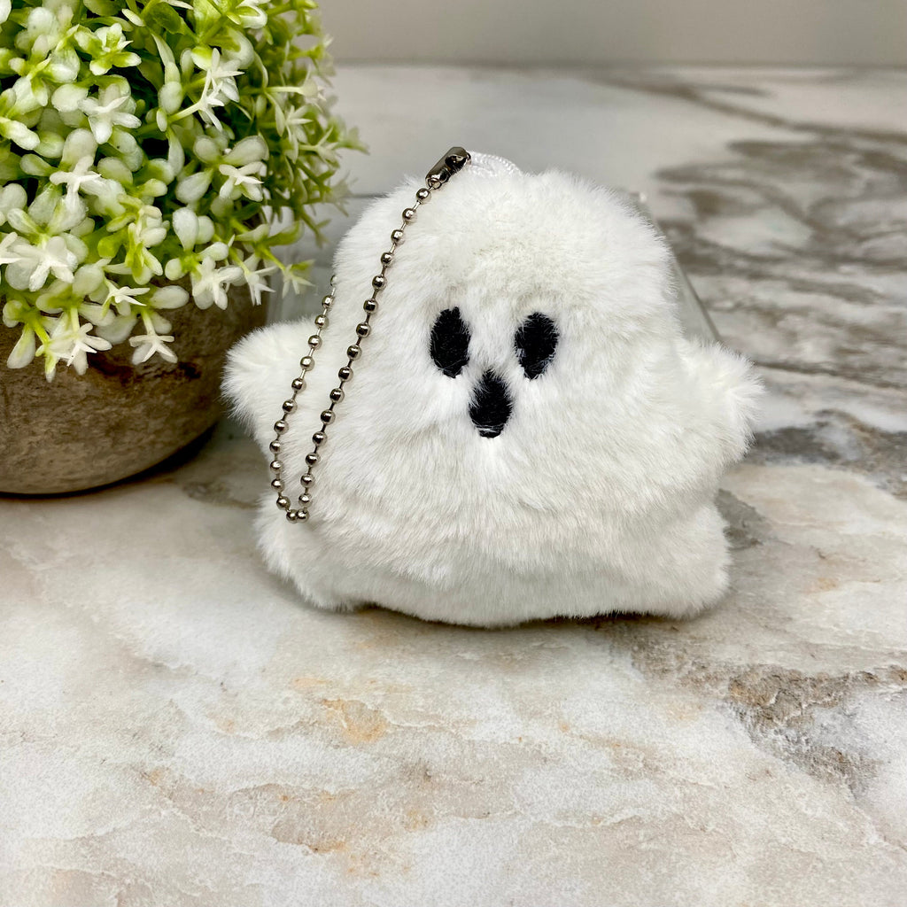 Keychain Toy - Halloween Plush Ghost