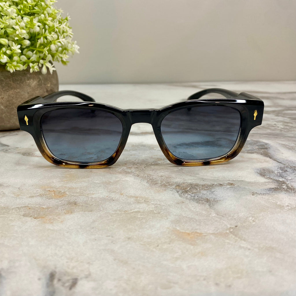 Sunglasses - Style C - Black Grey Blue