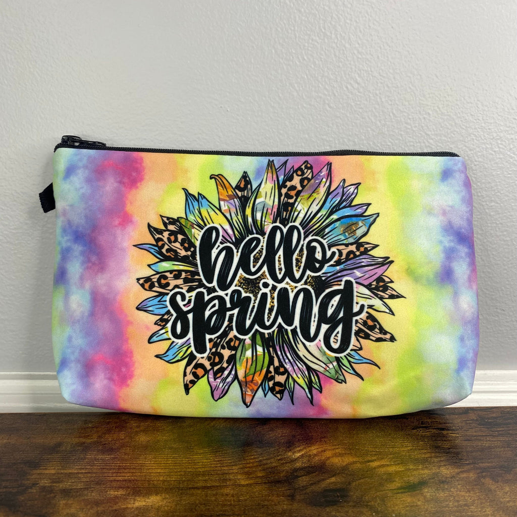 Pouch - Spring, Hello Rainbow Tie Dye