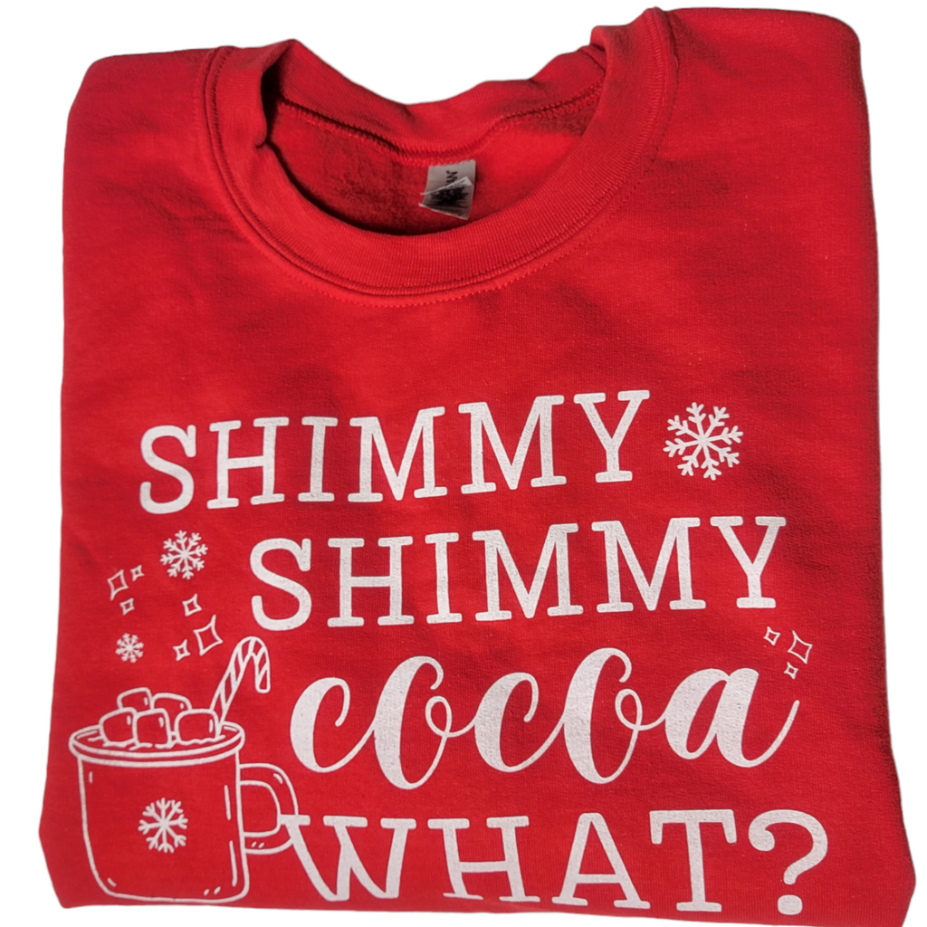 Shimmy Shimmy Cocoa What Crewneck