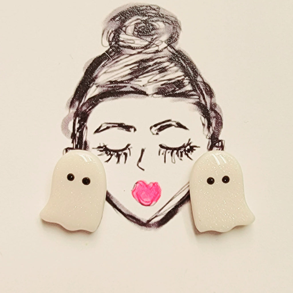 Mini Clay Earrings- Halloween
