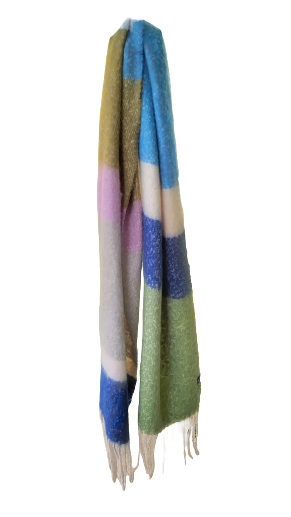 Catie Color Block Scarf